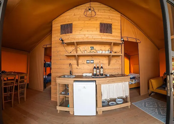 Luxussátor Agriglamping Munai San Giovanni Suèrgiu