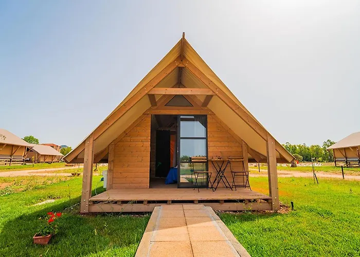 Luxussátor Agriglamping Munai